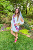 Fit perfectly, and was very comfortable. Great for my bridal shower! The shoes are also from Lulus, and they were super cute for my outfit! - Nicole L.