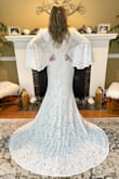 PERFECT ELOPEMENT DRESS! I am normally a small-medium (4) and got this dress in a size medium and it fit like a glove. - Kayla G.