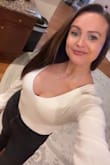 Absolutely adore this bodysuit. Very comfortable! Super soft material! It's double lined so its not see-through, aka no bra lines! :) - Kayla G.