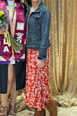 Cute dress. Can easily dress up or down. Wore to a college graduation and received lots of compliments. Super comfortable. - Jessica G.