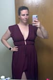 Shoulders were loose and kept sliding down. My boobs weren't big enough to hold in place. I returned because I found it not flattering. - Cassidy A.