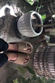Stiff and bulky. They might adjust over time but I wanted house shoes and not comfy for house shoes - Melody P.