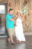 Perfect dress for our beach wedding. I did have to have some length taken off but otherwise, I was very happy with it. I got compliments all night on how perfect it was. - Kelly S.
