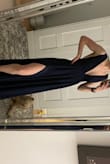 BUY THIS DRESS! This fits so perfectly and is finally long enough. So elegant and amazing. - Hannah G.