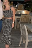 I wore this as a guest to a wedding event and loved it! It's very comfortable and is great material. It runs a little large but I'm on the shorter side so definitely keep height in mind when ordering. Great outfit for the formal or casual events! - Jamie D.