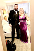 This dress is so flattering. Wore it for a black tie New Years Eve wedding. Did have to have it hemmed like most of the long dresses from Lulus but its worth it since the dresses are good quality and reasonably priced. - Kevin H.