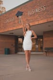 I wore this for graduation and it was perfect! - Natalie S.