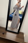 My dress arrived in 6 days, for which I am very grateful.
It is much prettier in person.
It was definitely the perfect dress for my wedding reception and I received many compliments on it! - Alejandra A.