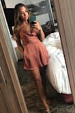 This romper is so beautiful, comfortable, and functional (hello pockets!)
I wore this to a wedding and received so many compliments! Runs true to size. - Brittany A.