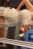 Oh my goodness. This dress is SO AMAZING. If you love that maxi romper style, this is the dream. It's perfect around the mid section and so forgiving everywhere else. - Michelle F.