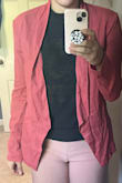 Nice little jacket to add some color to any outfit - Ann H.