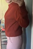 This sweater goes with literally anything I love where it ends - it's just perfect - Ann H.