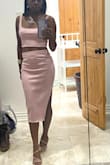 I purchased this outfit for an outdoor wedding and I felt so sexy and beautiful in this look! I received so many compliments. - Tykisha G.