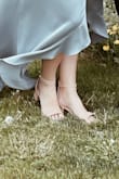 I bought these for my prom. I love the style and the fit. In my experience they did run a tad to big but not bad! Great and would purchase again! (I don't really have a whole lot of photos showing the shoes? - Abby S.