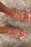 I love these shoes! They are classy, simple, yet sexy. They are pretty comfortable, which is something I was concerned for considering the reviews and the look of the straps. I was very happy I took a chance on these shoes! - Chanel H.
