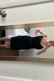 I wanted to love this dress! It looked amazing on, but I ended up returning because I didn't feel the price reflected the quality. Fabric was very thin, and the straps and stitching felt cheap. For almost $50 I was expecting the dress to feel a little higher quality! - Laura P.