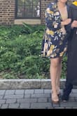 Loved this dress! Its very comfortable the material is nice even for a summer event. Its a little open cleavage wise but I wore a slip and it worked out fine. - Miriam C.