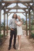 I bought this for my wedding photoshoot and it was perfect! It is just a tad short so I ended up wearing some skin-colored shorts underneath but since it's lined, you couldn't see through the dress at all! It's so beautiful and comfortable; I can't say enough good things about it! - J'Lee C.