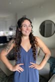 I love this dress and the way it hangs it's perfect for the hot weather where I live! - Caitlin C.