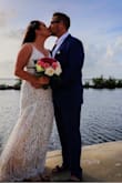 Cute dress for a beach wedding! Very well made, wasn't the original one I wanted but still felt pretty in this dress. - Sarah Y.