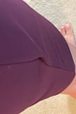 I exchanged the first dress because I thought there was a malfunction on the dress& second one was similar but not as bad. Had a little to much fabric on the side or my hips are not big enough to stretch it out. Love the dress but makes my hips look weird. - Daniella F.