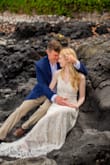 I typically do not order off line dresses but this one screamed to me. It was perfect for our beach wedding simple, comfy but super gorgeous! The detailing at the bottom of the dress made it elegant. If your looking for a dress that wont break the bank and packs easy and will look amazing this dress is perect. - Nabrina S.