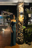 It's a beautiful dress and it fits perfectly. - Olga C.