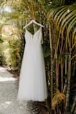 Gorgeous dress. Looks expensive for a great price and is so flattering. The detailing and sparkles on the dress were so unique and I got so many compliments. I had to get the straps tailored and the length hemmed, but other than that it was beautiful! - Sophie H.