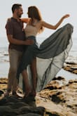 I love this skirt! I used it for my engagement photos and I felt like a mermaid! It billowed out behind me when I walked and I felt so fabulous. - Harmony R.