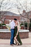 Photographed beautifully in our engagement photos! I did have to use a sticky bra though because of the open back, and it came a little wrinkly from the packaging had to steam it before our photos. But I would definitely buy this again. - Amilyn T.