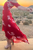 Attended a wedding in the desert. Wonderful dress. I'm usually a small but had to change to a medium and it was perfect. - Fabiana L.
