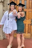 Bought this dress for my college graduation and it was perfect! Got tons of compliments on it and it was pretty comfortable to wear all day too! - Rachel W.