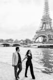 I ordered this for our anniversary photo shoot in Paris. At first I thought it does not fit for me, but after I received it, it was fit perfectly. I really like the jumpsuit and it is suitable for a couple photoshoot. - Yegane M.