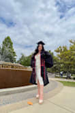 I love this dress but with a larger bust you might have a little slip but I wore this dress throughout my college graduation and it was very comfortable ! This is a dress I am going to keep for other occasions. It's a good versatile dress for nice going out occasions. - Camille V.
