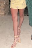 Very comfortable and versatile sandals. The heel is not too high and jt is easy to dress up or down. The straps do not really stay up - they kind of fall to your ankle. - Nicole B.