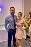 I ordered a small in this dress and had to get the straps altered a little but it fit perfectly everywhere else! I wore it to a wedding and got a ton of compliments on it. It was easy to iron and was comfortable and I could even wear it without a bra which doesn't happen often for me. I would buy this again in a heartbeat. - Holly M.