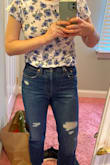So comfy and super flattering fit!! Pair with tee shirt or crop top. Very high-waisted so very easy to pair. - Lyndsey P.