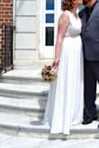 Fit perfect and was very flattering. Just what I wanted for our Justice of the peace wedding - Erika S.
