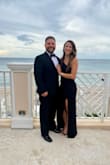 I love this dress so much! I ordered it for a black tie wedding, and it fit PERFECTLY and was so comfortable even dancing all night. I got so many compliments! And felt elegant and sexy without it being too revealing. I was worried it would be too long but the length was perfect with 4 inch heels. The material is great quality. I can't wait to wear it again! - Alyssa F.