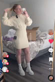 Absolutely amazing dress! I sized up and I'm glad I did because the medium fit perfectly! - Amanda D.