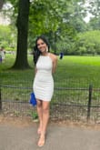 It was perfect for the occasion, I got so many compliments!! The scalloping is beautiful and the length is perfect too, not too short not too long! 100% recommended! - Rea G.