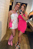 I wore this to a bachelorette party in Nashville! Super flattering, great material, fun color & stays in place! - Taylor R.