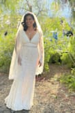 I loved my dress!!!! It made my wedding day so special. I got so many compliments and it really did fit my body really good. It's definitely true to size. If you want a little wiggle room get it a size larger. It was comfortable to wear all day at my wedding. I wore shapewear under my dress, which I was a little worried it would show but the dress is so well made you couldn't tell. The dress really hugged my curves and made me look so good. - Ebelin G.