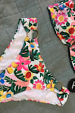 Not a flattering look, but more so it was not comfortable. Maybe a comfortable fit  if you have more of an hourglass waist or a smaller butt. I think a size up would probably be too loose/frumpy. Sure cute print! Wish it worked for me. - Genna M.