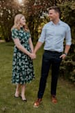 This dress was perfect for a tall girl like me worried about trying to order long enough dresses! The waist still fit slightly higher on me and the back shoulder seam was a bit tight (if you know you know), but otherwise perfect. I love how it is sheer along the neckline. - Carly V.