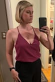 I bought this for vacation and love it. Great color, super comfortable. Flatters and fits well. I wish it were available in more colors cause I would buy all of them. - Carrie R.
