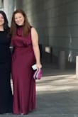 Such a pretty dress and so easy to dance in all night. Also love a formal gown that you can just wear a regular bra with. No complaints! - Ally D.
