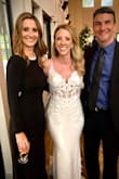 I wore this dress to a wedding & received many compliments. A very flattering dress that fits perfectly. The open V back is sexy & the train was a nice touch.
I didn't need any alterations & could move around comfortably. I'm very happy with this purchase..., especially for the price! - Melanie S.