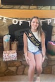 This is a fun basic tank to have for the summer! I wore it for my bachelorette and it was perfect! I will say the material is a bit thin but I wore a Jude strapless bra under it and it was fine! - Mikala S.
