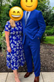 I was sooo happy when I received this dress. It's so versatile, easily dressed up or down, and I couldn't wait to wear it to many occasions. I put it on for the wedding I bought it for and there was a huge tear in the back - no idea how it could have happened or when, and unfortunately, the material is too delicate to sew back together. I'm devastated. Still recommend the dress but be careful because it easily tears! - Kayla H.